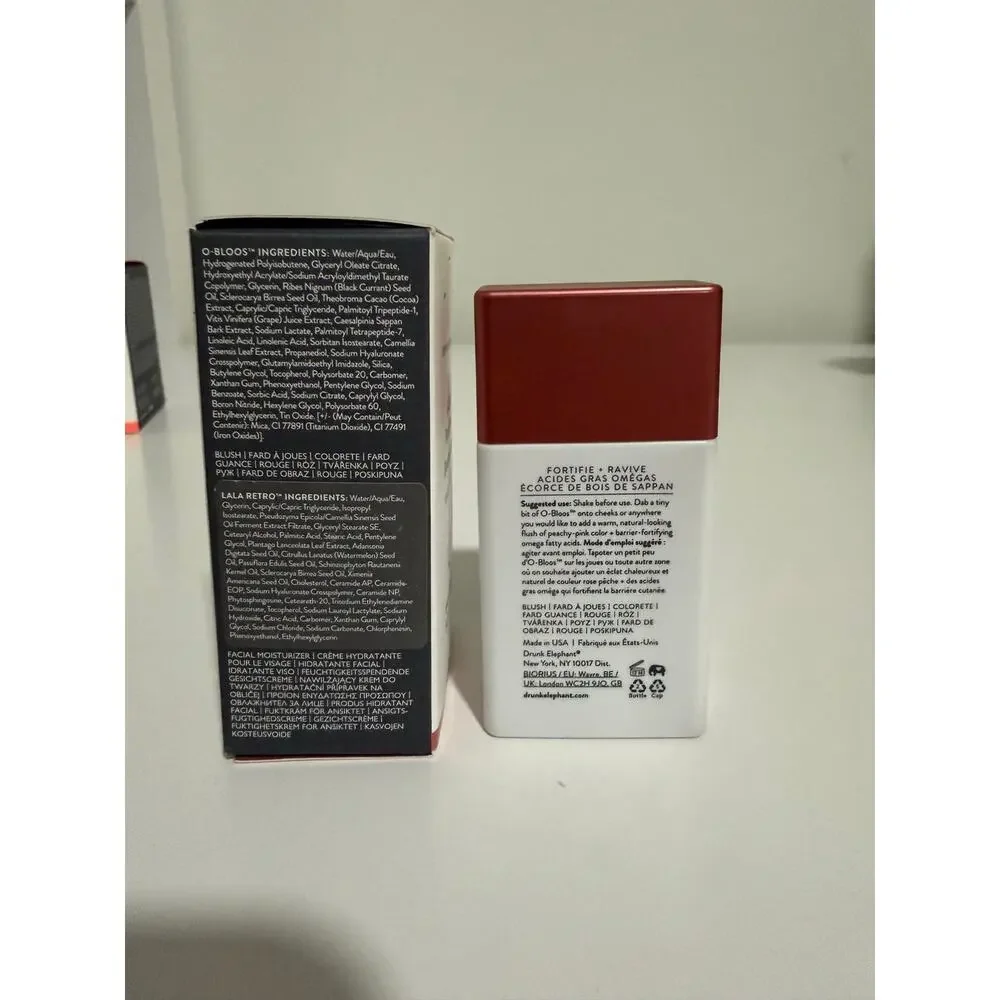 $39 Drunk Elephant O-Bloos Rosi Drops Blush Serum 30ml + Lala Retro